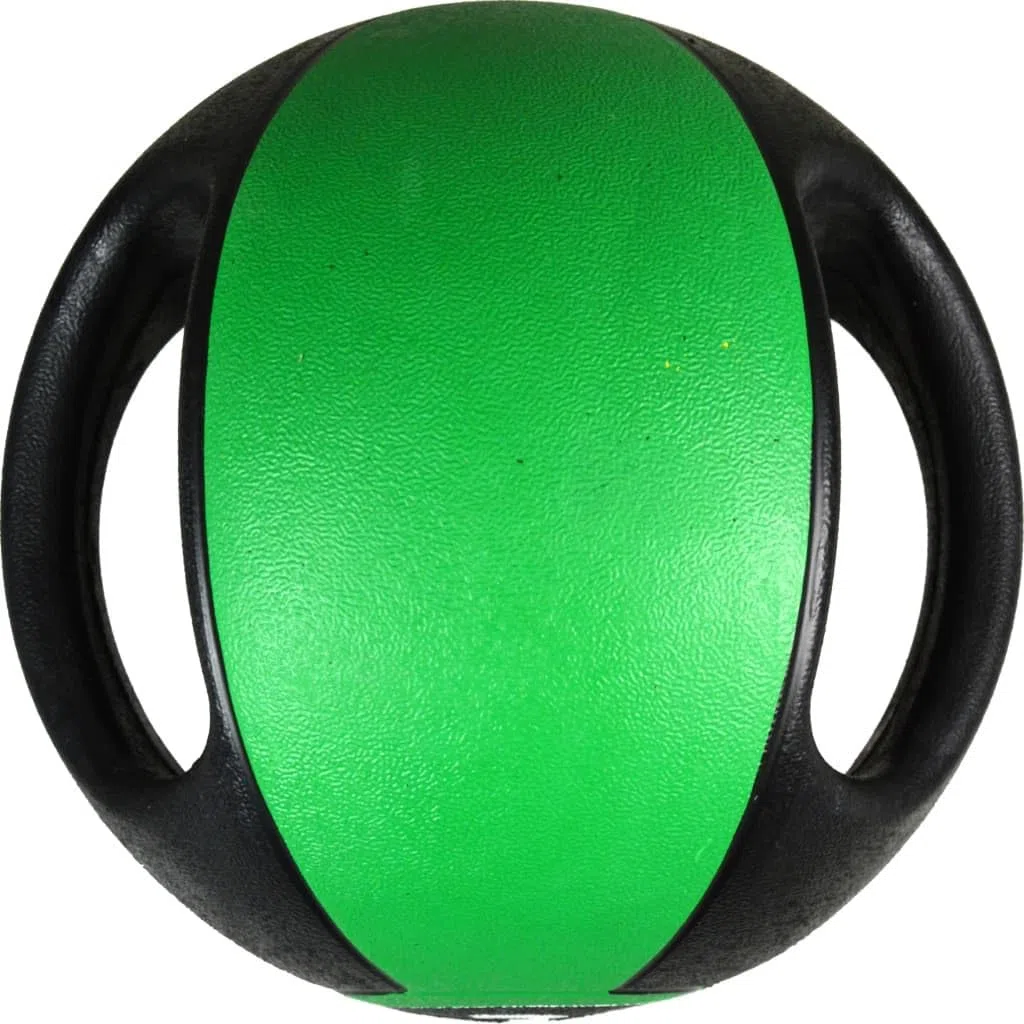 Pure2Improvate - Palla Medica, 2 kg, Colore: Verde/Nero