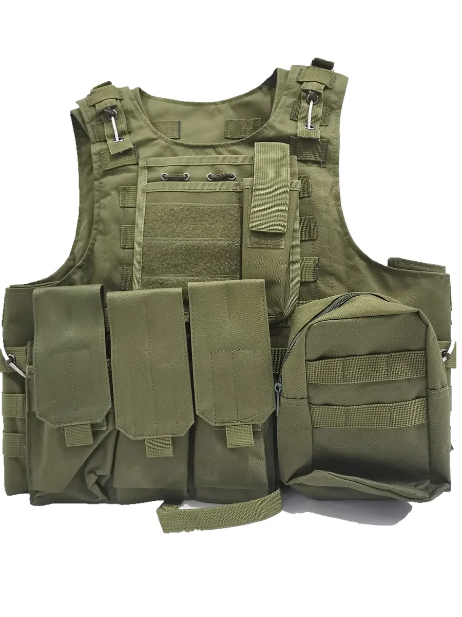 Maglia per Tattico Militare Esercito Airsoft Gilet da Caccia per all’Aperto Campeggio Escursionismo Pesca Caccia