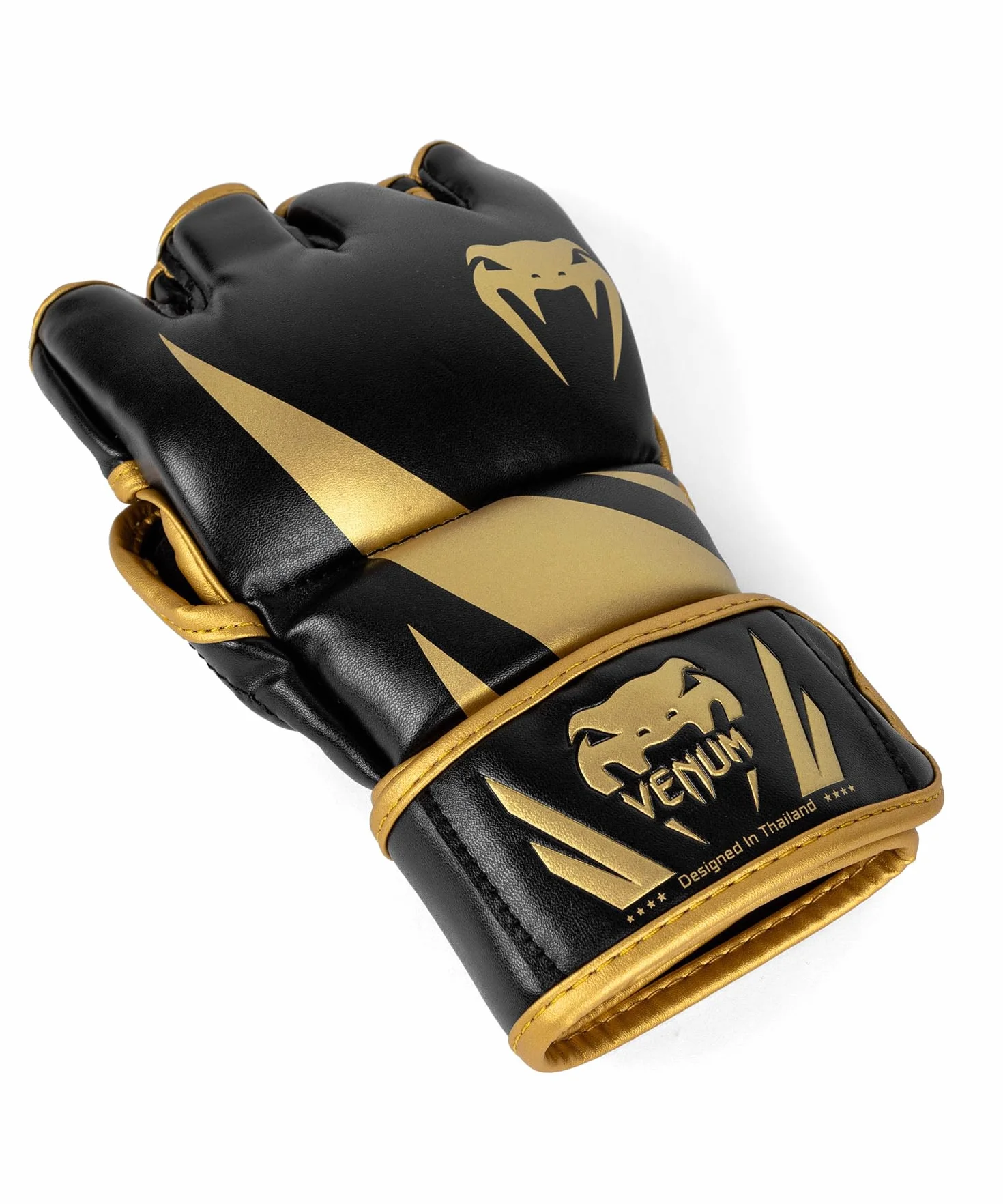 Venum, Challenger 2.0 MMA Guanti Unisex Adulto M Nero/Oro