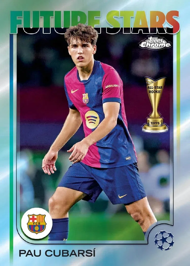 2024-25 Topps Chrome UEFA Club Competizioni - Value Box