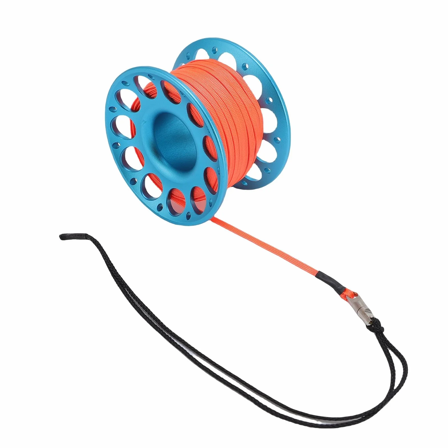 Brrnoo Mulinello da Immersione 30m con Ganci in Acciaio Inox, Alluminio