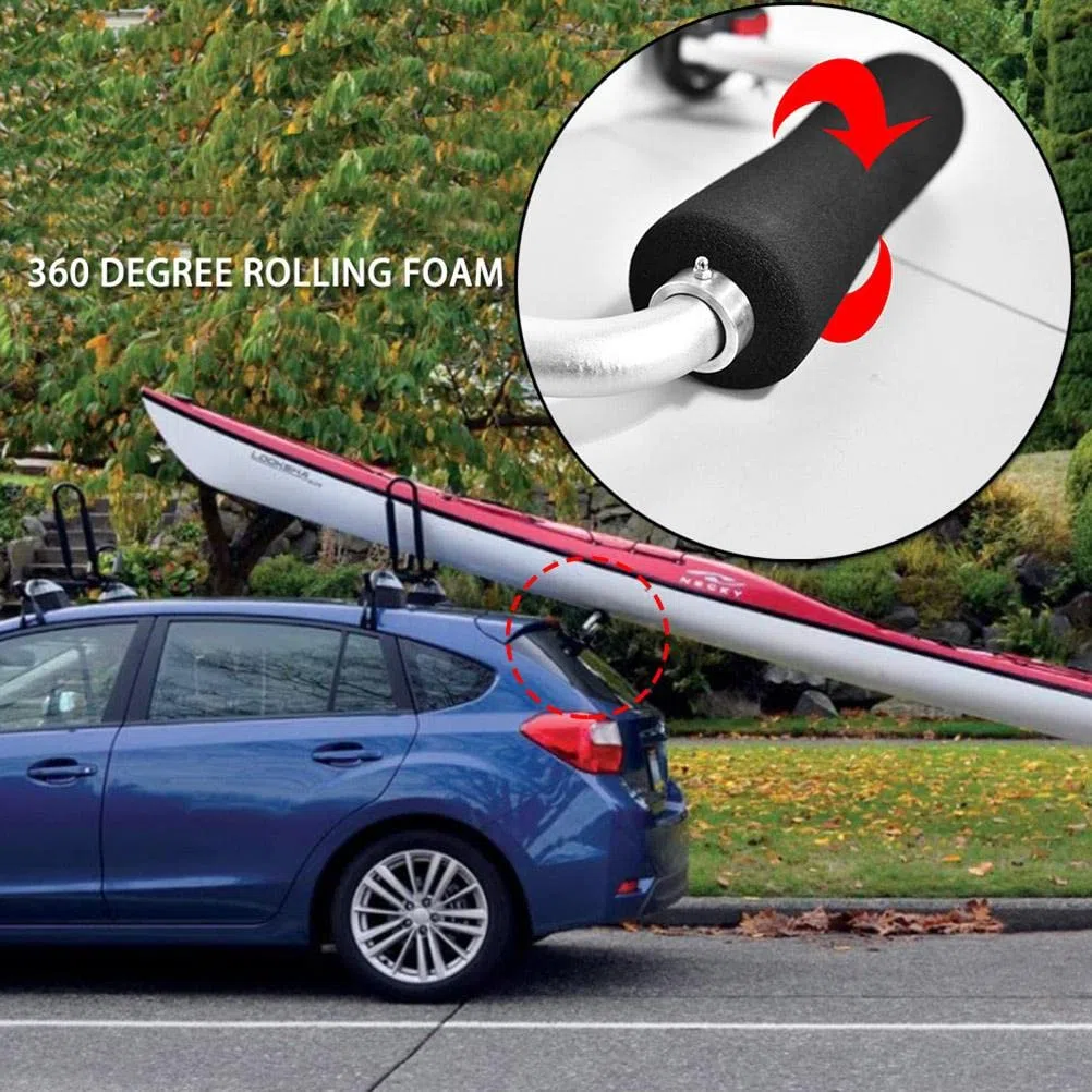 Kayak, rullo per kayak, kayak, supporto per ricarica kayak, con robusto supporto a ventosa per kayak, canoa