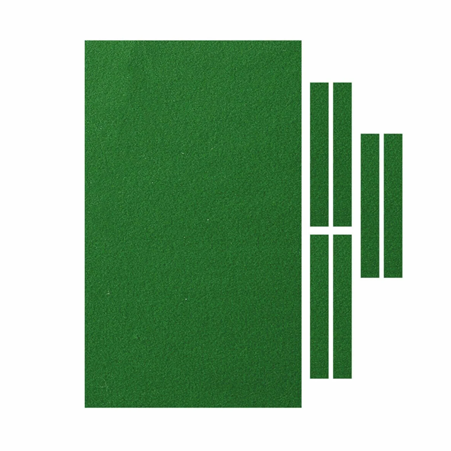 Set di Accessori da Biliardo Professionale, in Feltro per Tavolo Standard da 9 Piedi, Sport, Set di Accessori, Verde/Rosso