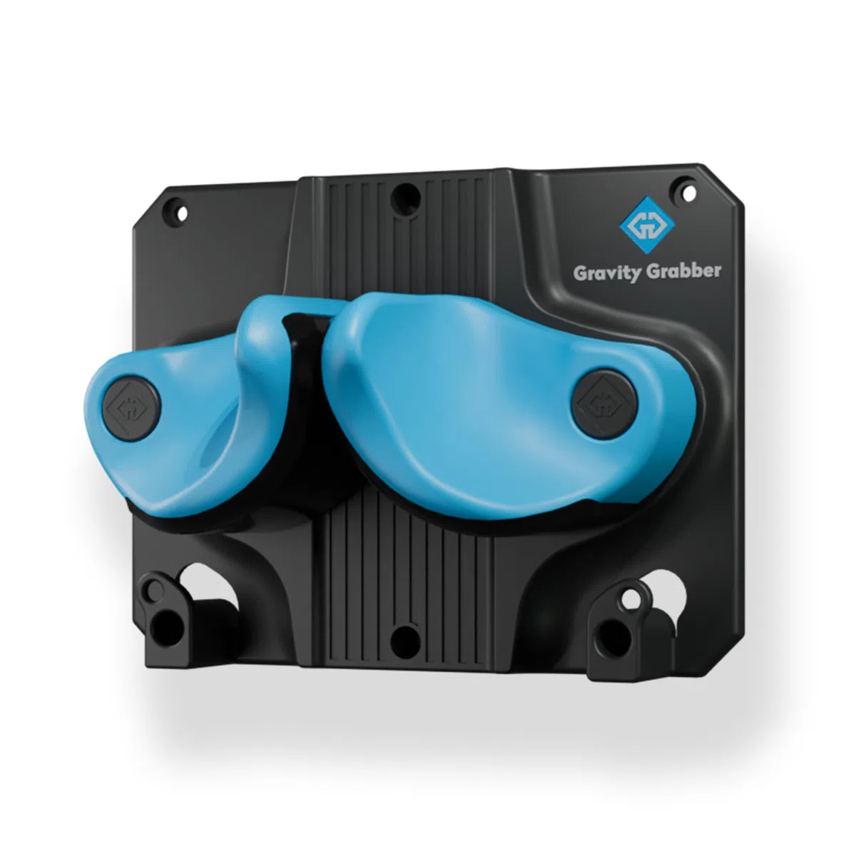 Gravity Grabber Supporto da Parete per Sci e Snowboard - per Tutti i Tipi di Sci e Snowboard - Salva Rocker, Punte e Code dai Danni - 1x - Ciano