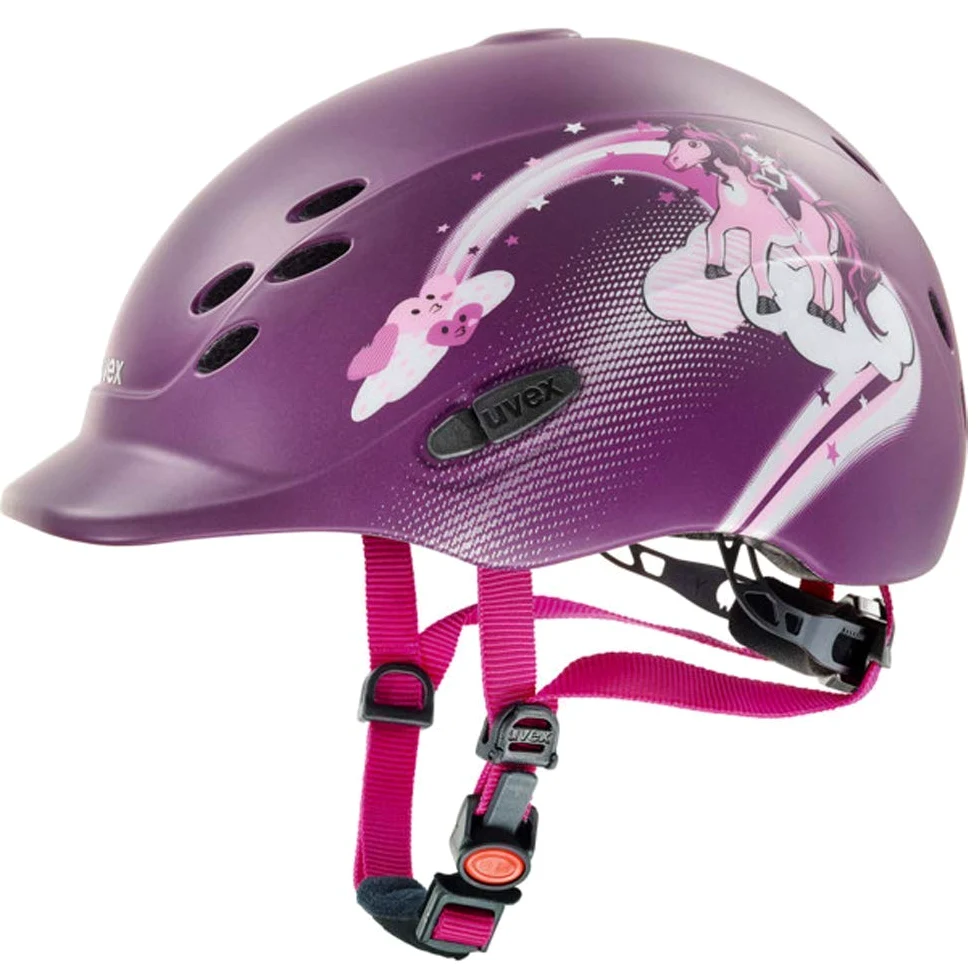 Uvex Onyxx, Casco da Equitazione Unisex Bambini