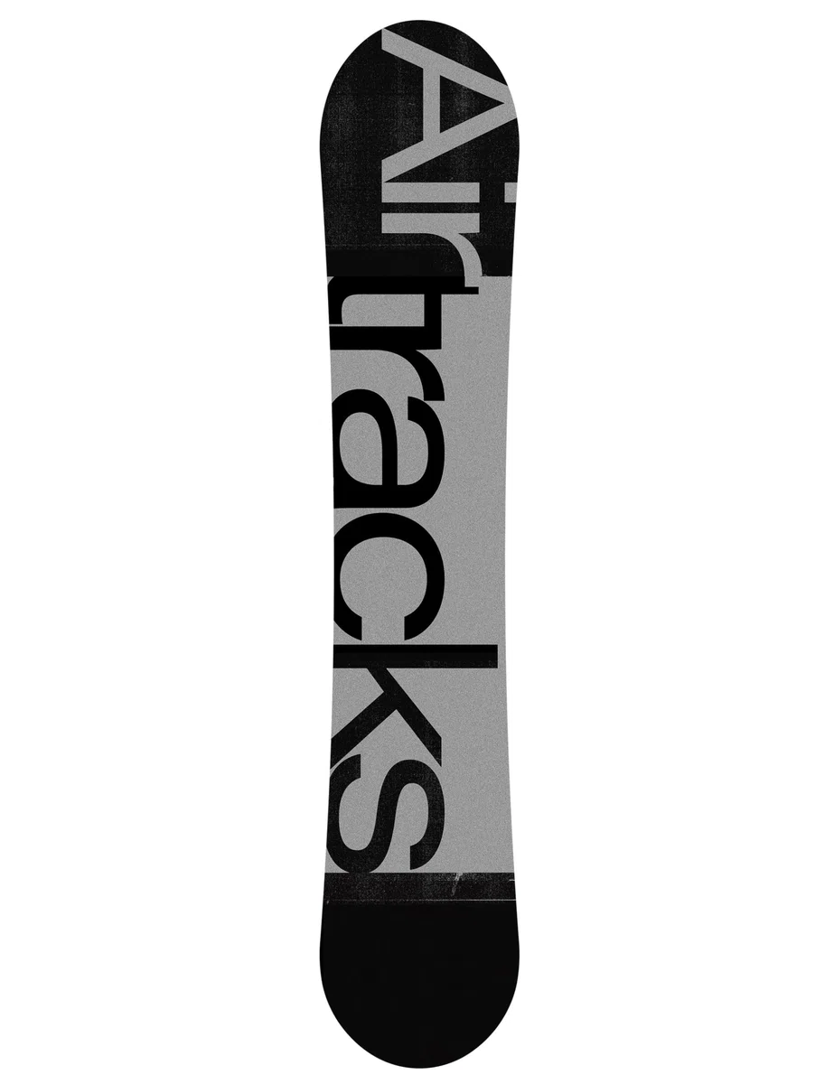 Airtracks Set snowboard – Silver Camber Snowboard Extra Wide + Bindung Master Fastec + Snowboard Bag 155 159 161 165 171 cm