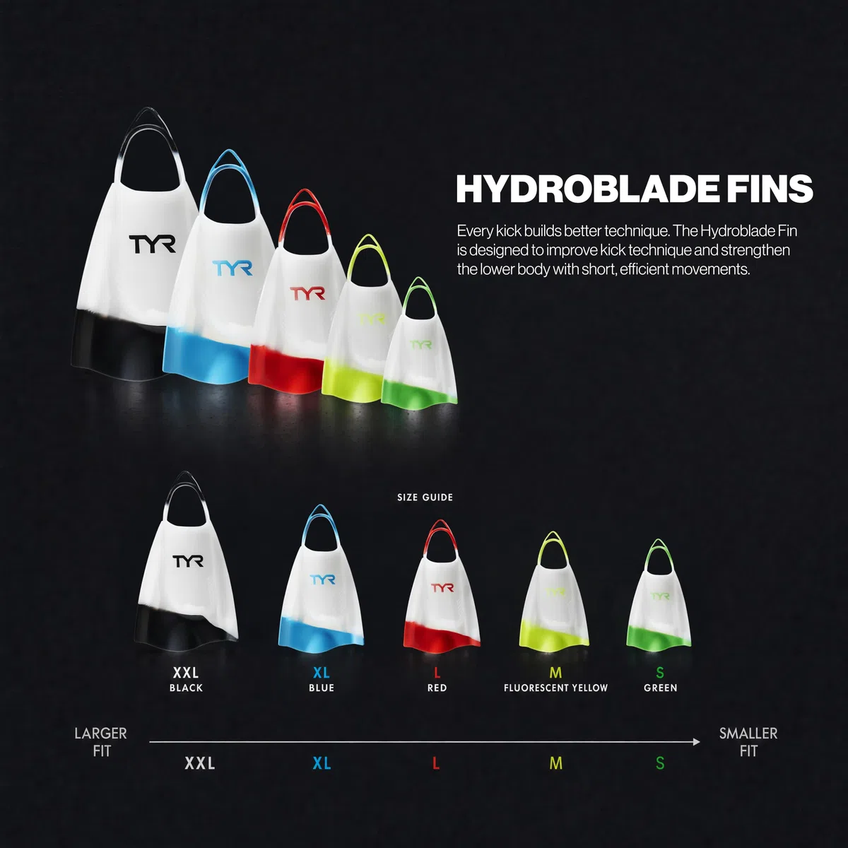 TYR Hydroblade Fins - Pinne Hydroblade Unisex Adulto