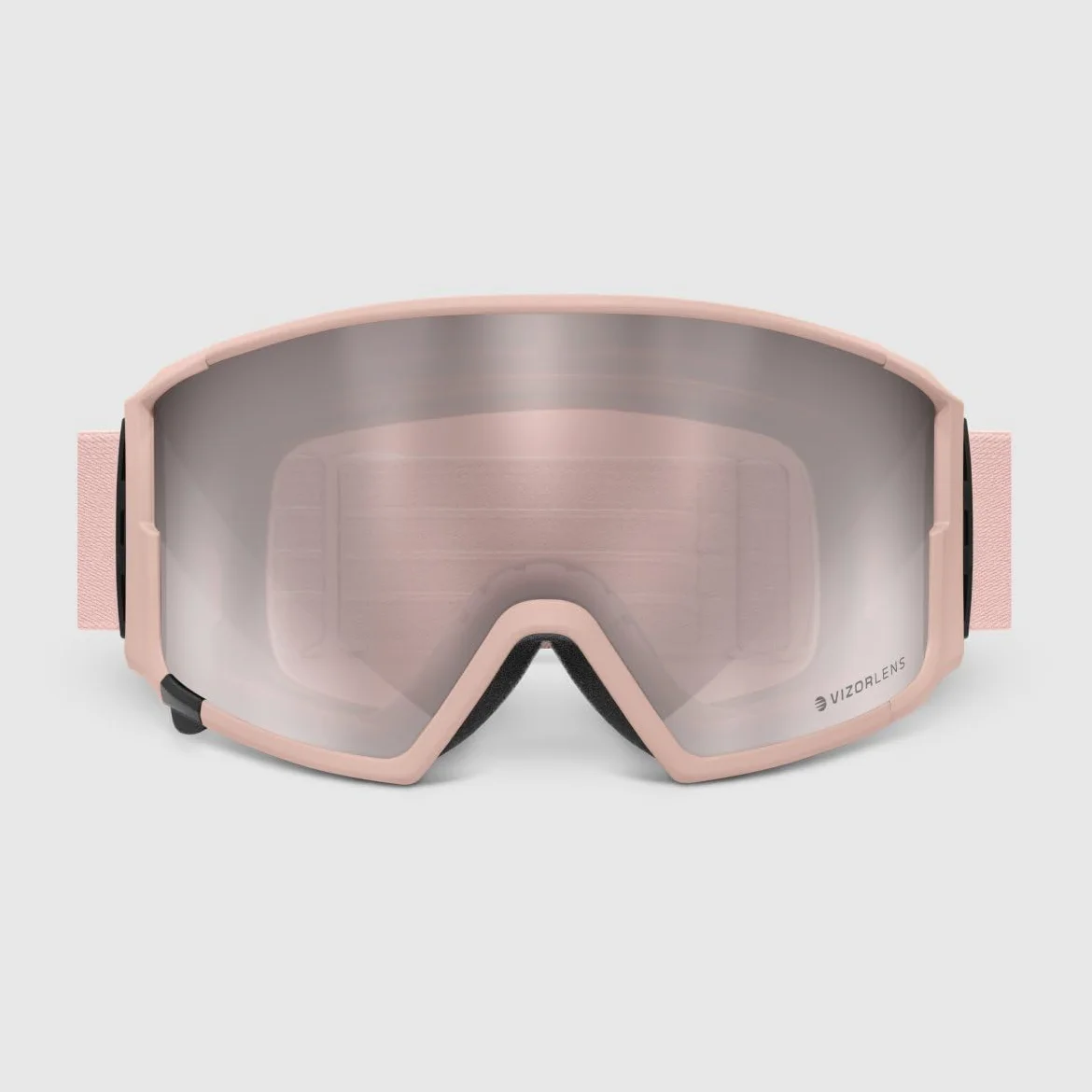 SIROKO - Maschera da Sci e Snowboard con Lente Magnetica G3 Tara Rosa