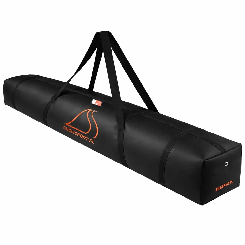 SnowSport Double Ski Bag Prestige - Borsa da sci per 2 paia di bastoncini da sci e da sci, molto spessa imbottitura, adatta per viaggi in aereo, autobus, viaggi in auto (190)
