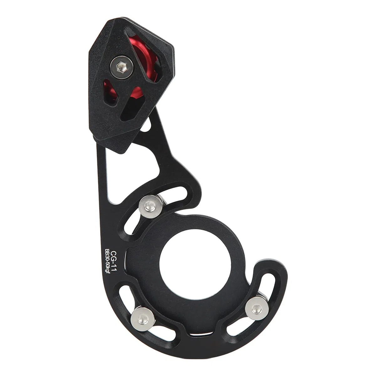 Guida Catena per Bici, Protettore Catena per Bici in Lega di Alluminio, Stabilizzatore per Catene Ultraleggere per Puleggia Bici, Paracatena di Ricambio per Bici da