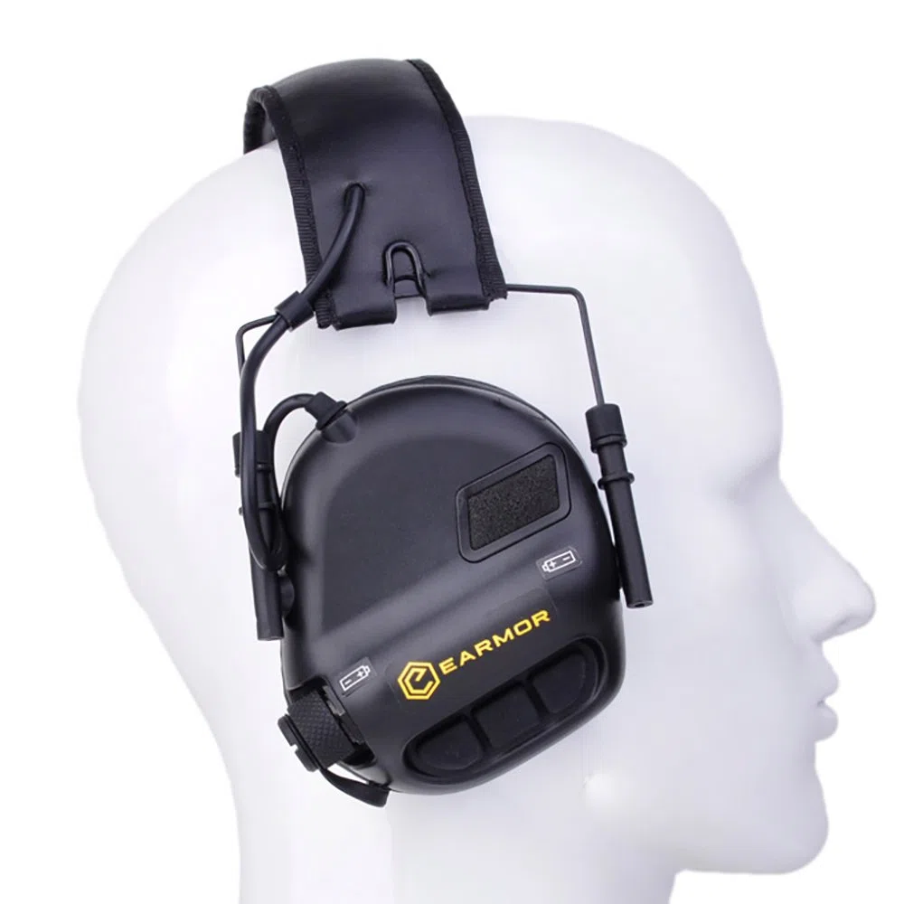 Electronic Hearing Protection Auricolare paraorecchie con ingresso AUX serie M31 sopprime Nocivo rumore Gunshot ampliando suoni di basso livello