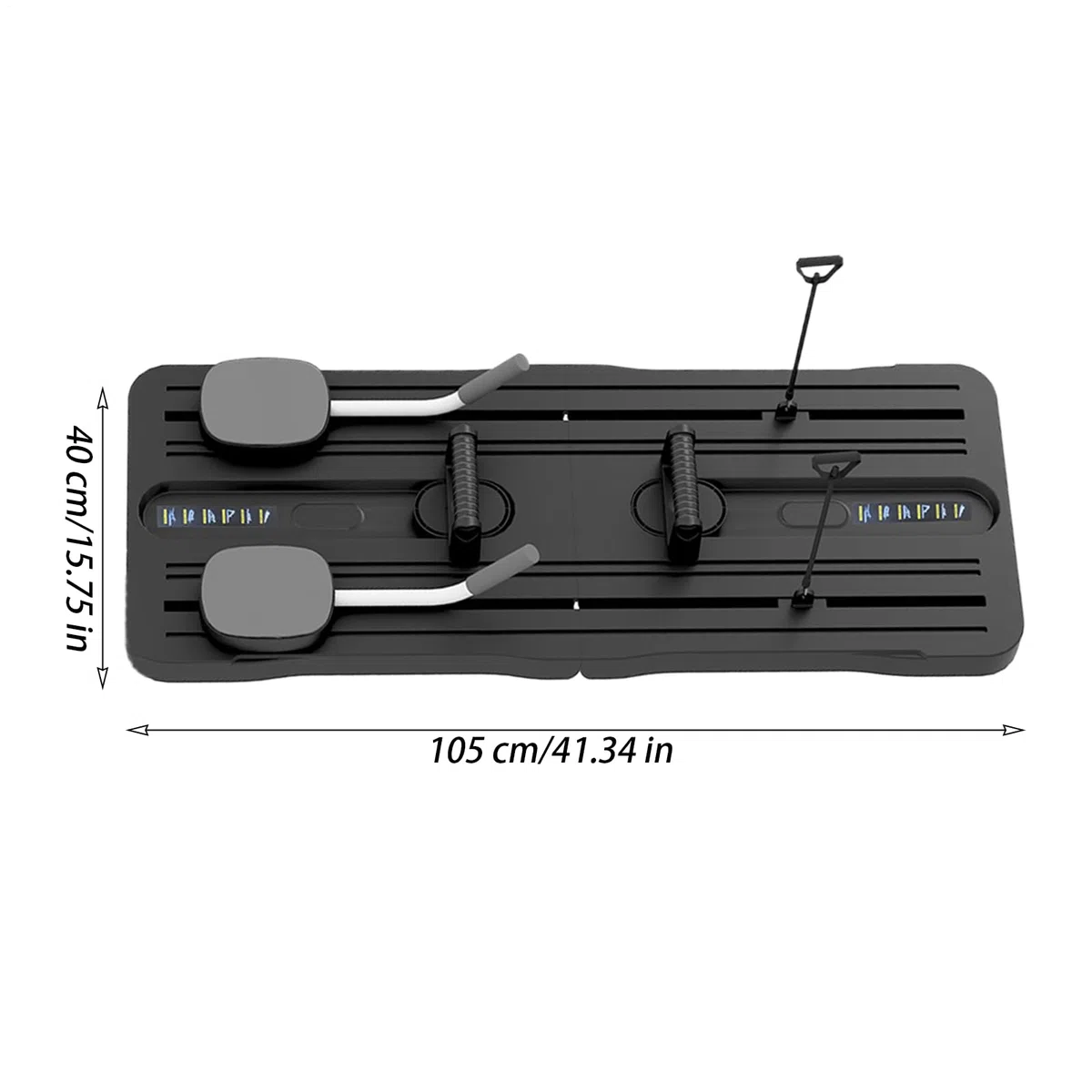 Pilates Reformer, Pilates Reformer Board Esercizi ABS Core Trainer | Attrezzatura multifunzionale per allenamento completo del corpo per rafforzare il core ballerina condizionamento