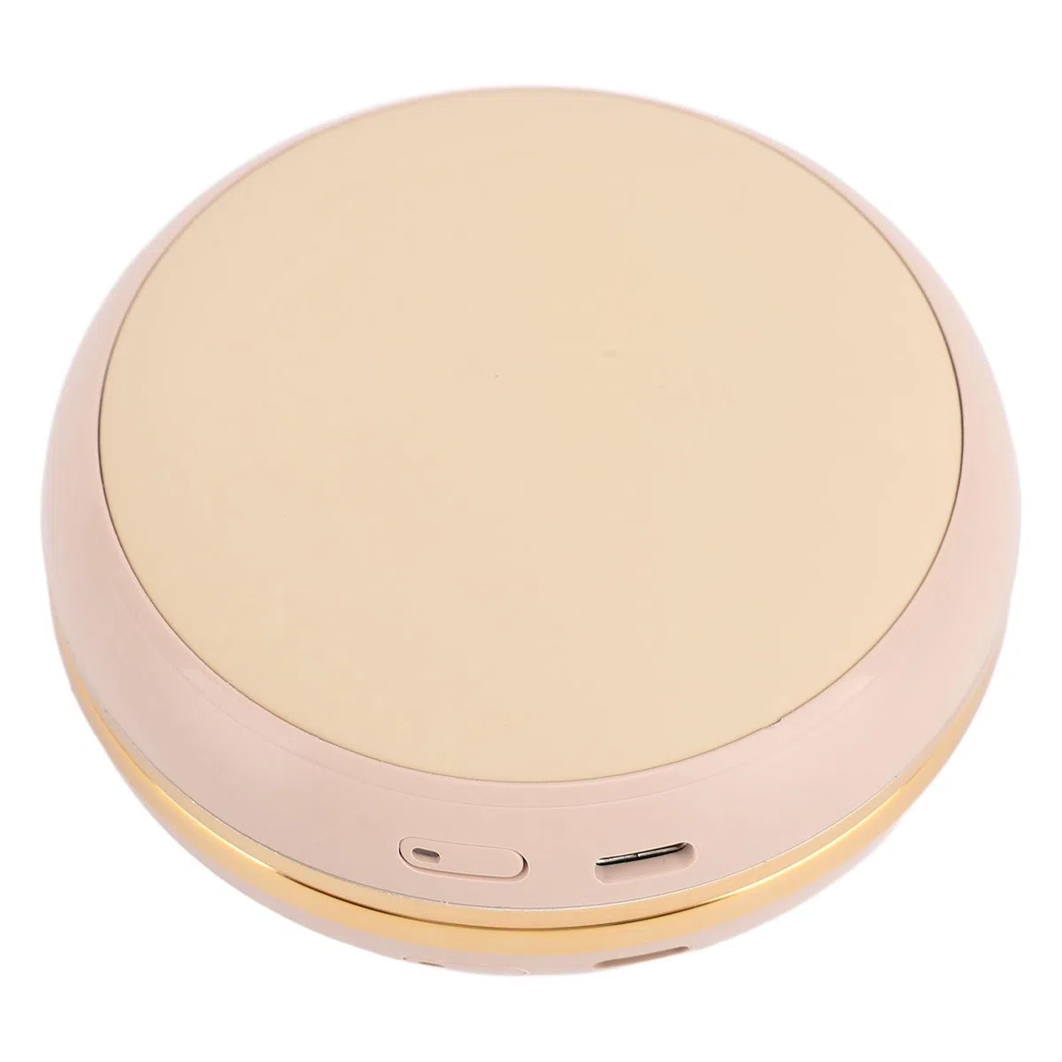POENVFPO Scaldamani USB, 2 Impostazioni di Temperatura Riscaldamento Rapido 10000mAh Power Bank con Specchio Integrato, per Viaggi Invernali All'aperto e Ritocchi Trucco