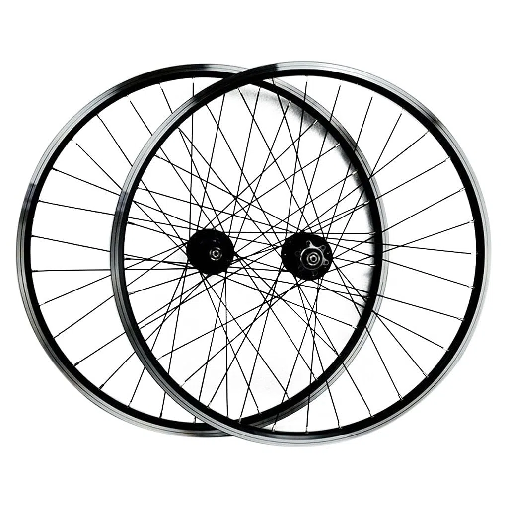 TUJISEK 26 27,5 29 Pollici MTB Set di Ruote per Bici Lega di Alluminio Freni A Disco Freno A V Cerchio Rilascio Rapido 7 8 9 10 11 12 velocità Cassetta Ruota Libera 32 Buche(27.5in)