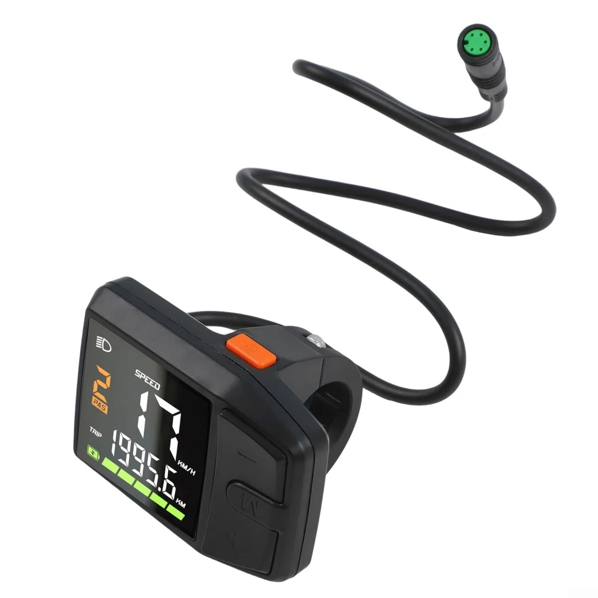 Display per bici elettrica DZ41 per Bafang Mi-d Motor M500/M600 UART PUÒ Protocollo Tachimetro Bicicletta Contachilometri LCD (protocollo UART)