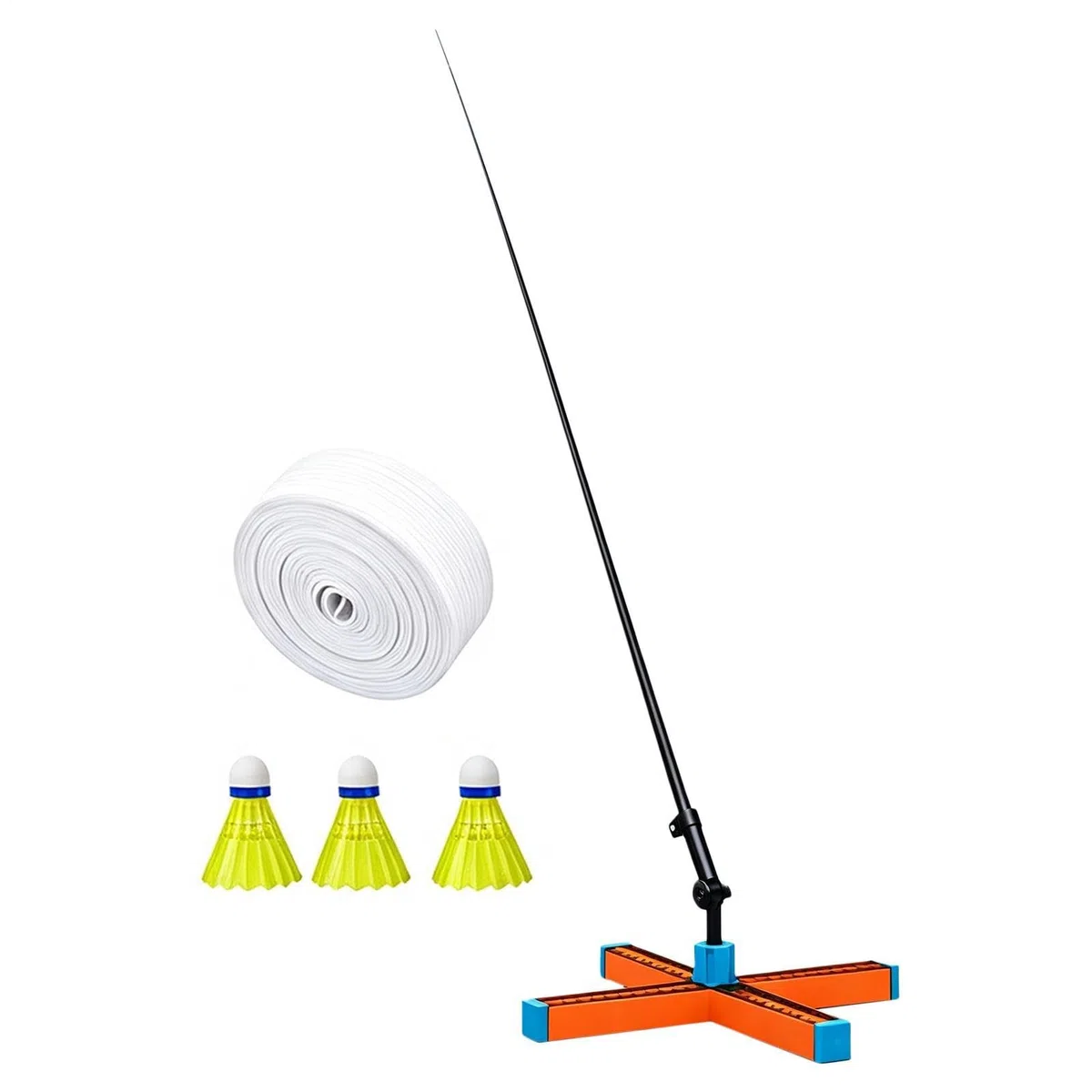 Allenatore Di Badminton A Rimbalzo Automatico Rimbalzo Automatico Con | Supporto Per L'Auto-Allenamento Al Badminton Per Uomini Donne Adulti Adolescenti Bambini Interno Esterno