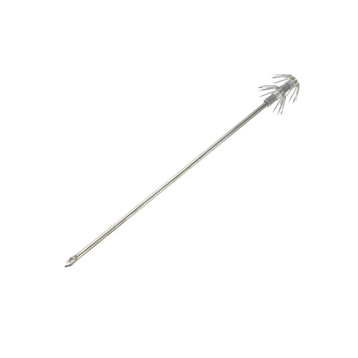 Abaodam 12 Pezzi Amo da Pesca Doppio Livello Ombrello in Acciaio Resistente alla Corrosione Ganci Speciali per Totanara e Seppie per Pesca in Mare e Acqua Leggera