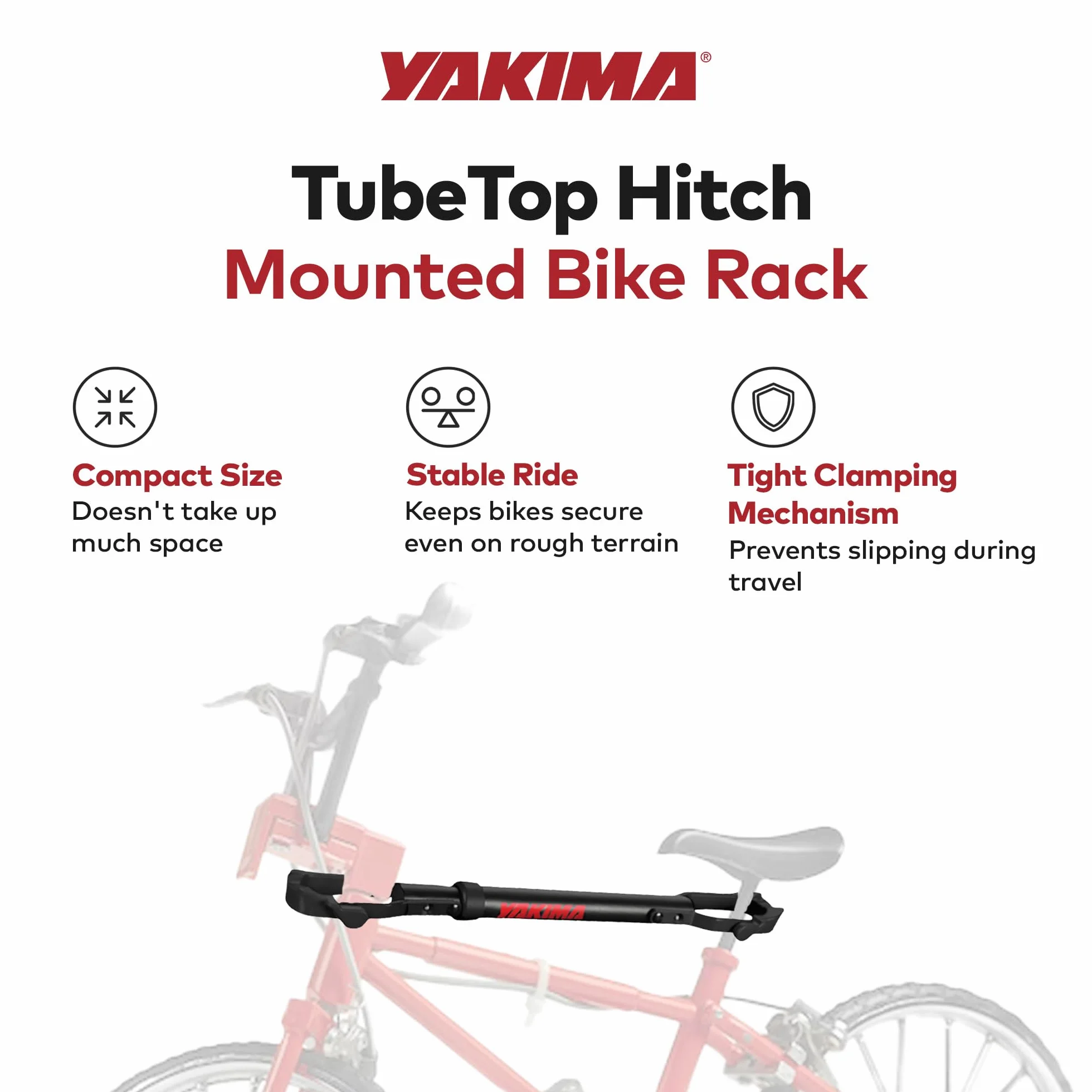 Whispbar Yakima Y8002531 Adattatore Tubetop per Bici Donna