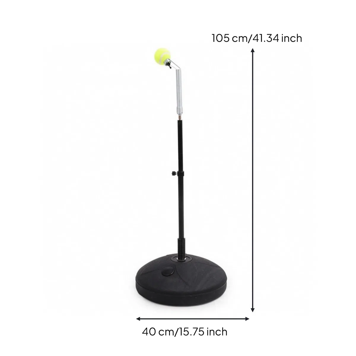 predolo Children Tennis Allenatore Tennis Bambini Strumento Pratica Colpi Ritorno Costante Struttura Regolabile Molla Elastica Portabilità Integrata Materiali