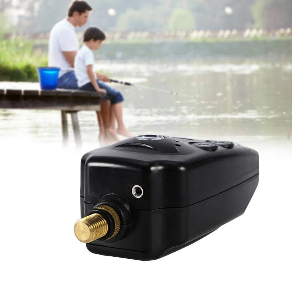 Allarme Pesca Wireless Sensibile con LED e Suono per Morso Pesce Digitale Kit 3 Pezzi per Pesca Sportiva Attrezzatura Pesca