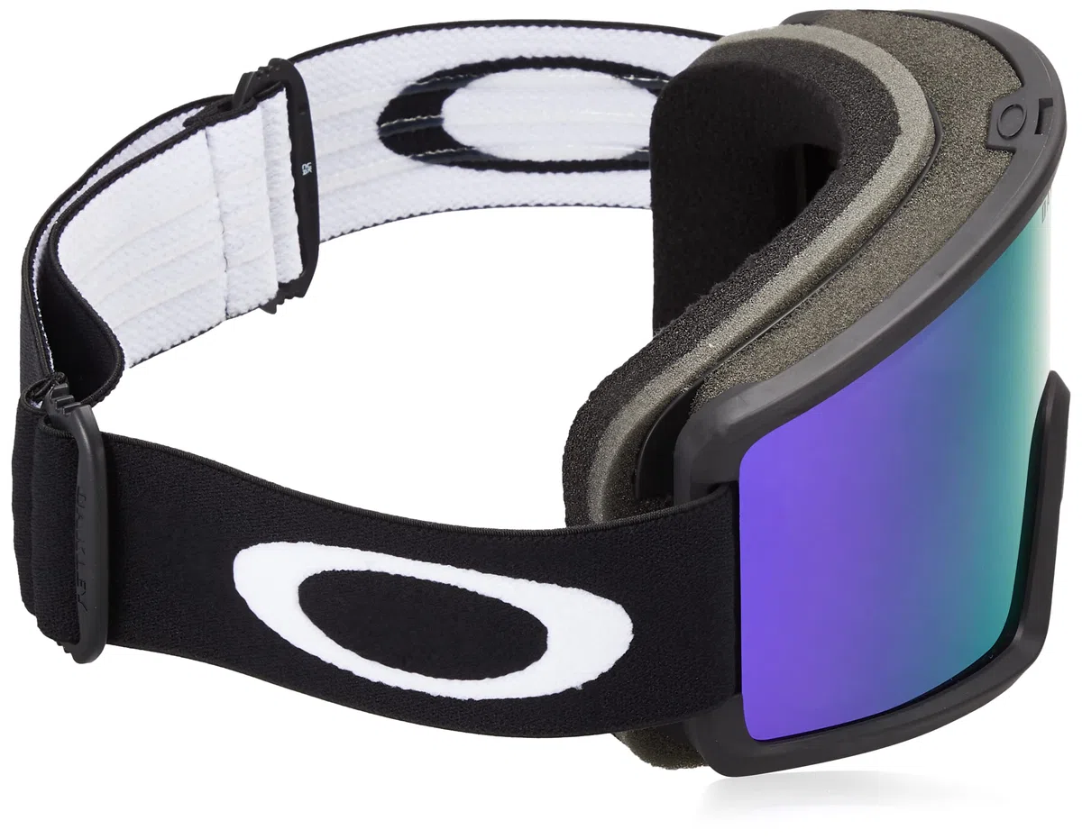 Oakley Maschera da sci Target Line M, matte black-violet iridium