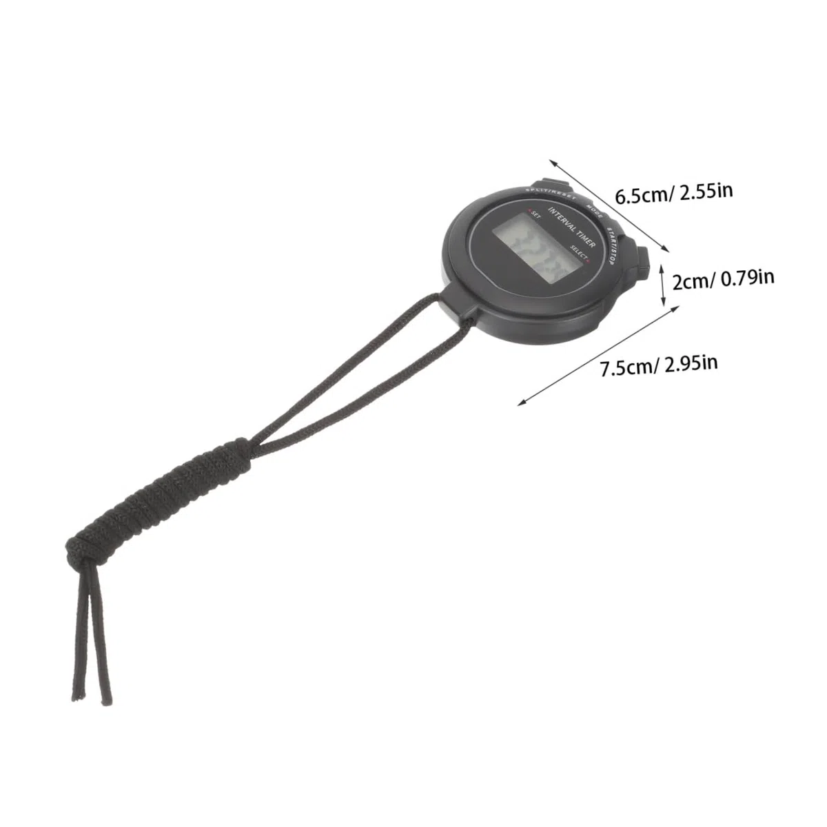 BESPORTBLE 5 Pz Cronografo Impermeabile Cronometri Per Lo Sport Cronometri Per Allenatori Cronometro Analogico Orologi Timer Silenzioso Kit Arbitro Automatico Allarme All'aperto Abs