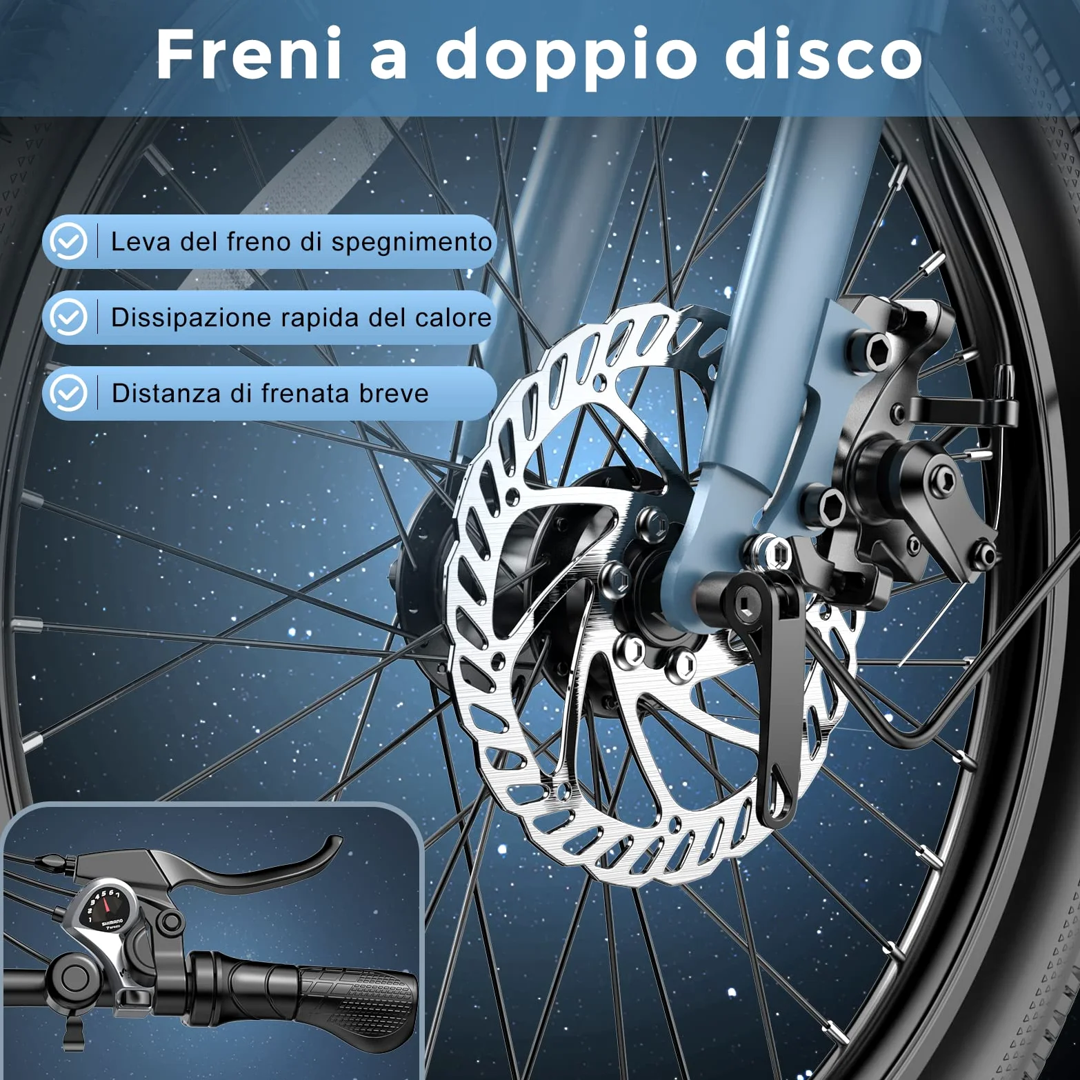 Fafrees Bici Elettrica Pieghevole, Bicicletta Elettrica Donna Uomo 36V 20Ah, 20 Pollici Ebike da Città, 110-130KM Pedalata Assistita E-bike, 7 Velocità, F20 Light