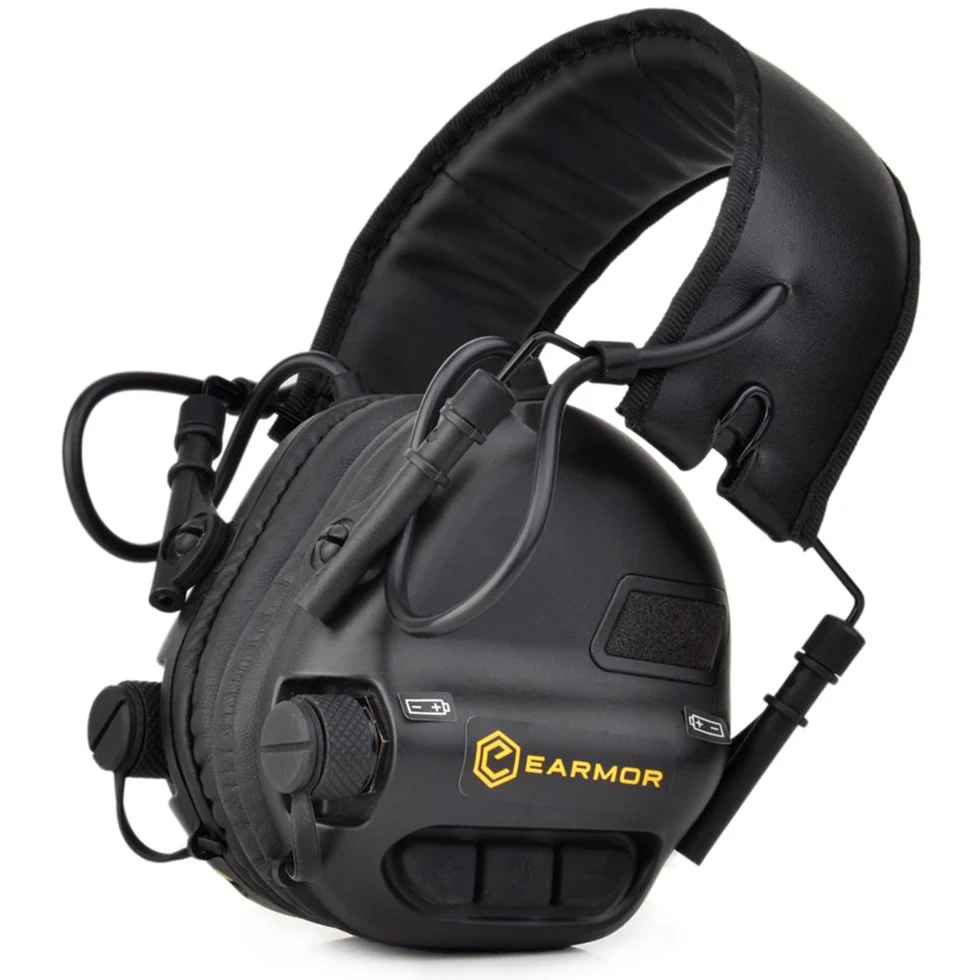 Electronic Hearing Protection Auricolare paraorecchie con ingresso AUX serie M31 sopprime Nocivo rumore Gunshot ampliando suoni di basso livello