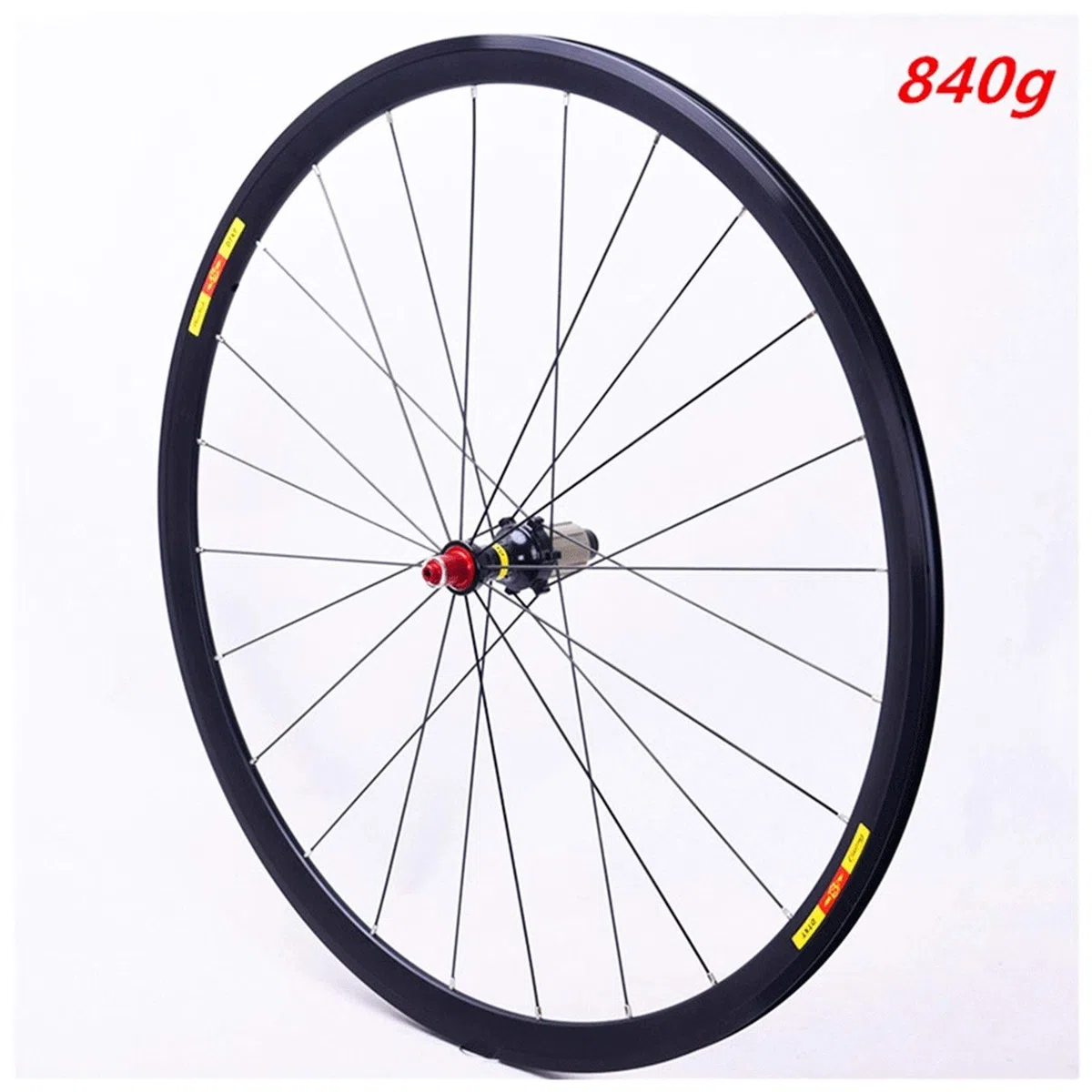 Ruote Set di Ruote per Bici da Strada 700c Ruota Anteriore E Posteriore per Bicicletta da 28 Pollici Cerchio in Lega A Doppia Parete 30mm Freno C/V 8-11 velocità QR 1560g