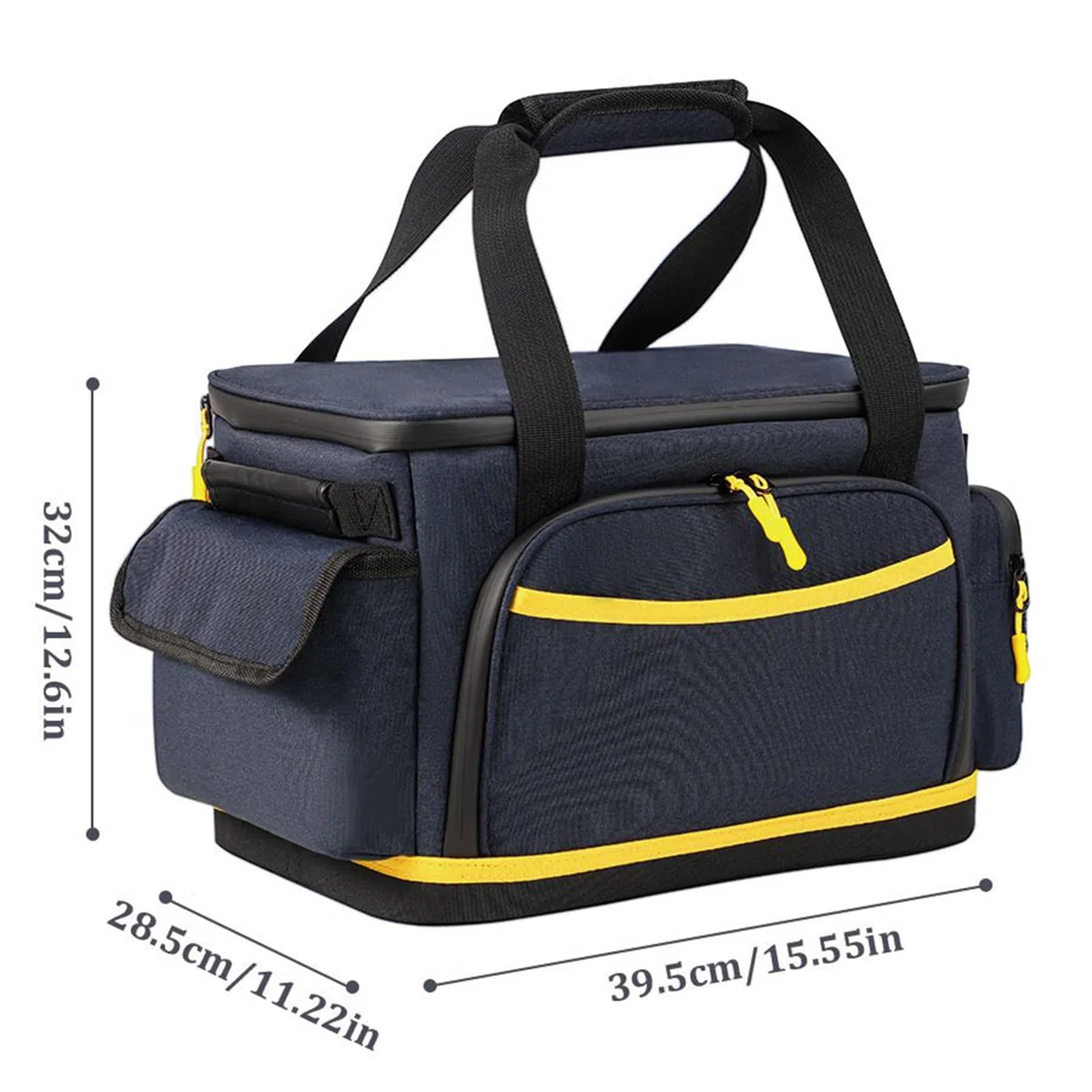 Custodia da trasporto per centrali elettriche, custodia portatile per centrali elettriche, custodia in tessuto Oxford, custodia per accessori antiurto per campeggio, XL, Refer to description, Unisex | Porta Cavi Di Ricarica Portatile Custodia Organizer In