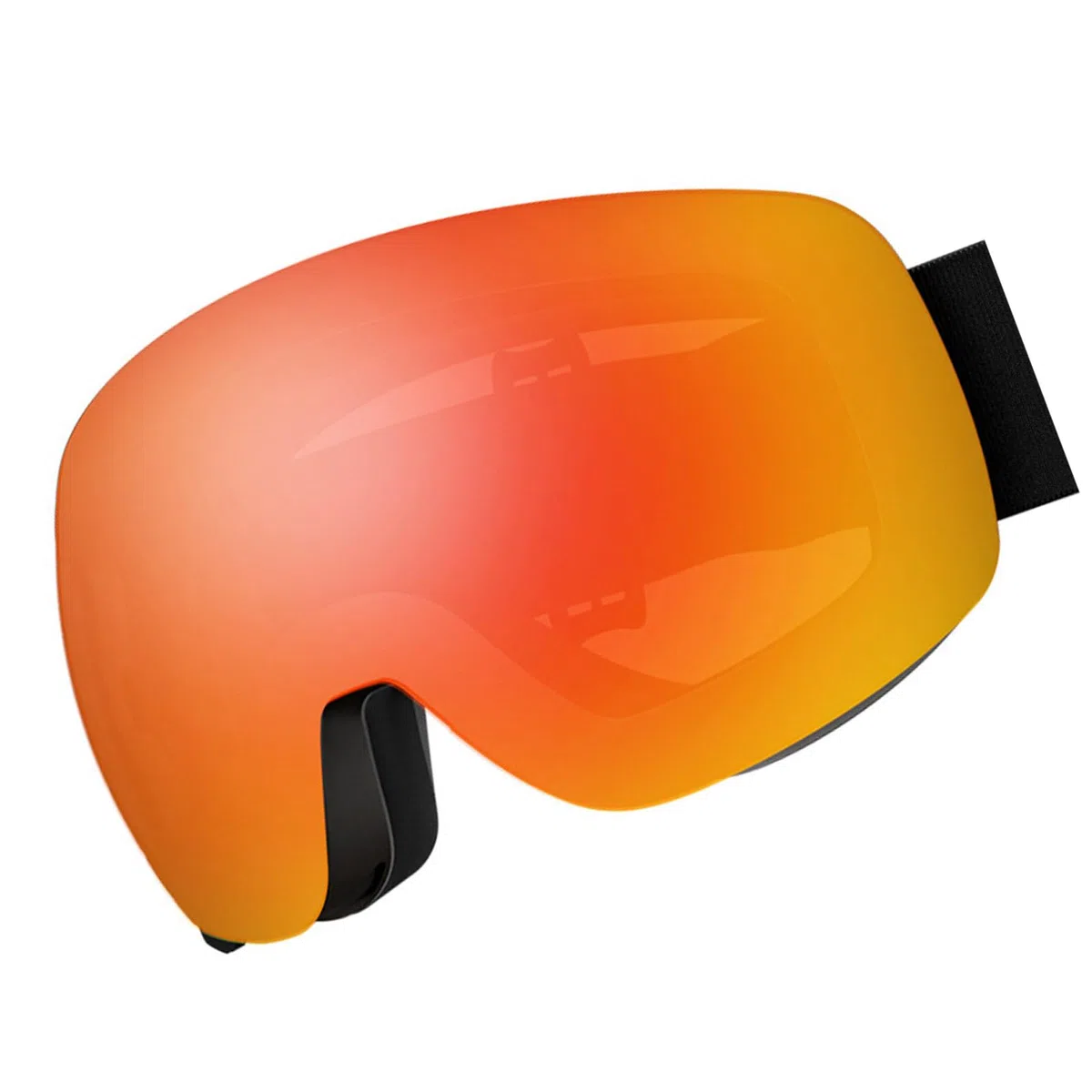 Occhiali da sci anti-appannamento con lenti comode ergonomiche occhiali da pattinaggio adatti per sport all'aria aperta occhiali da sci globulari