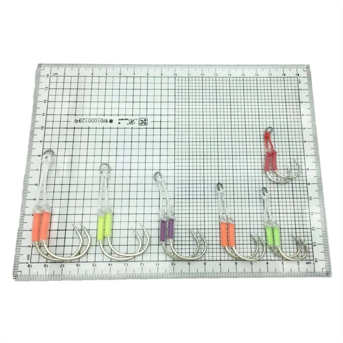 Amo da pesca 10pcs Assist Doppio Assist Barbed Hook High Carbon Steel Slow Jigging Ganci da pesca Mare Speed ​​Metal Jig BaitHook Ami da pesca mare ( Color : Bright green , Model Number : 6-0 )