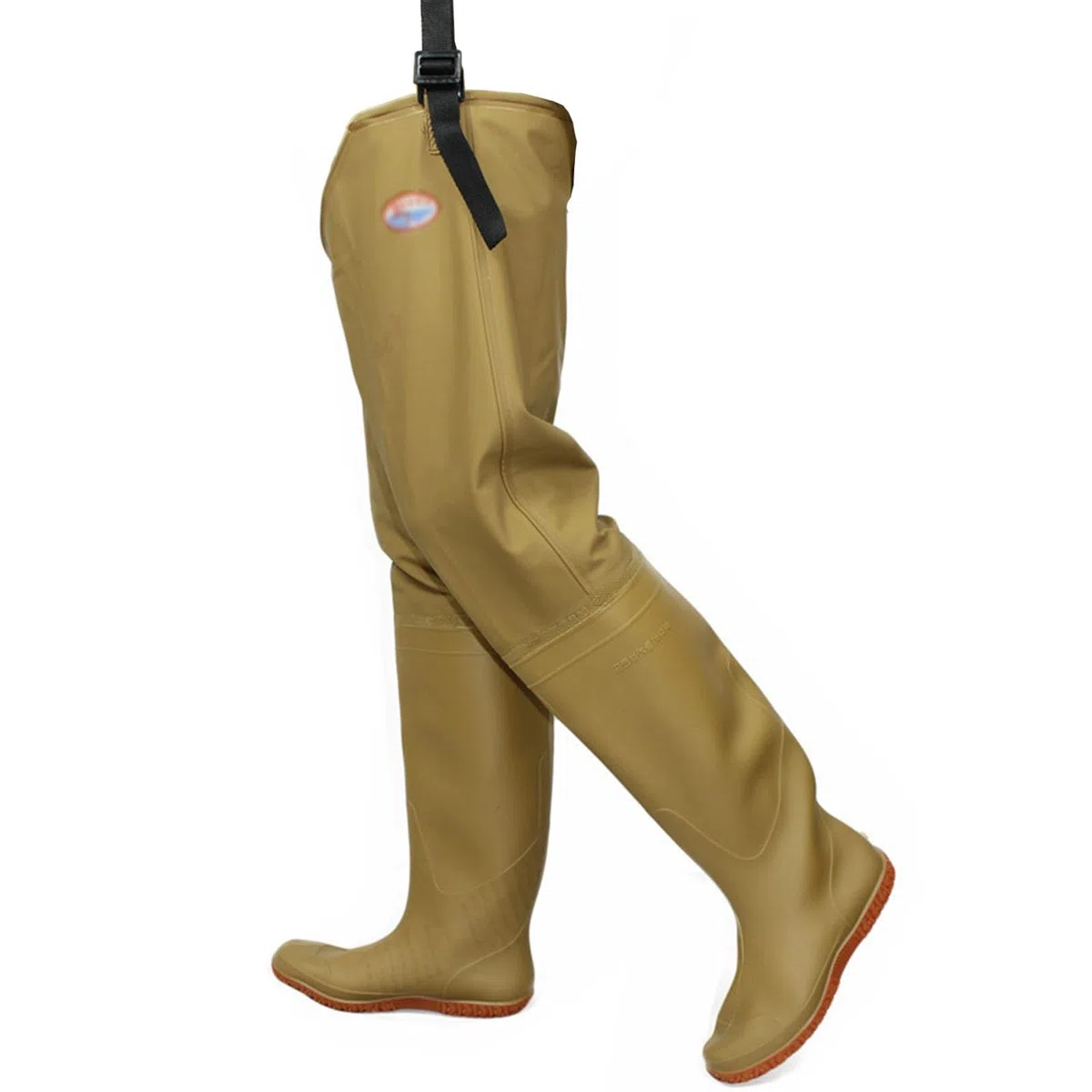 Stivali A Coscia Trampoliere Impermeabile, 80 Stivale Alto e Leggero per Uomo e Donna con Suola Oxford con Tacchetti(42 EU)