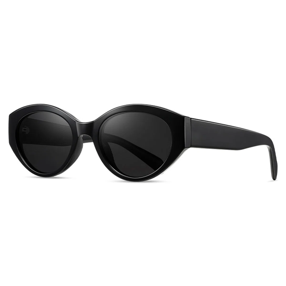Occhiali da sole polarizzati alla moda da donna Cat Eye Occhiali da sole Uv400 Acetato Nero Verde Marrone