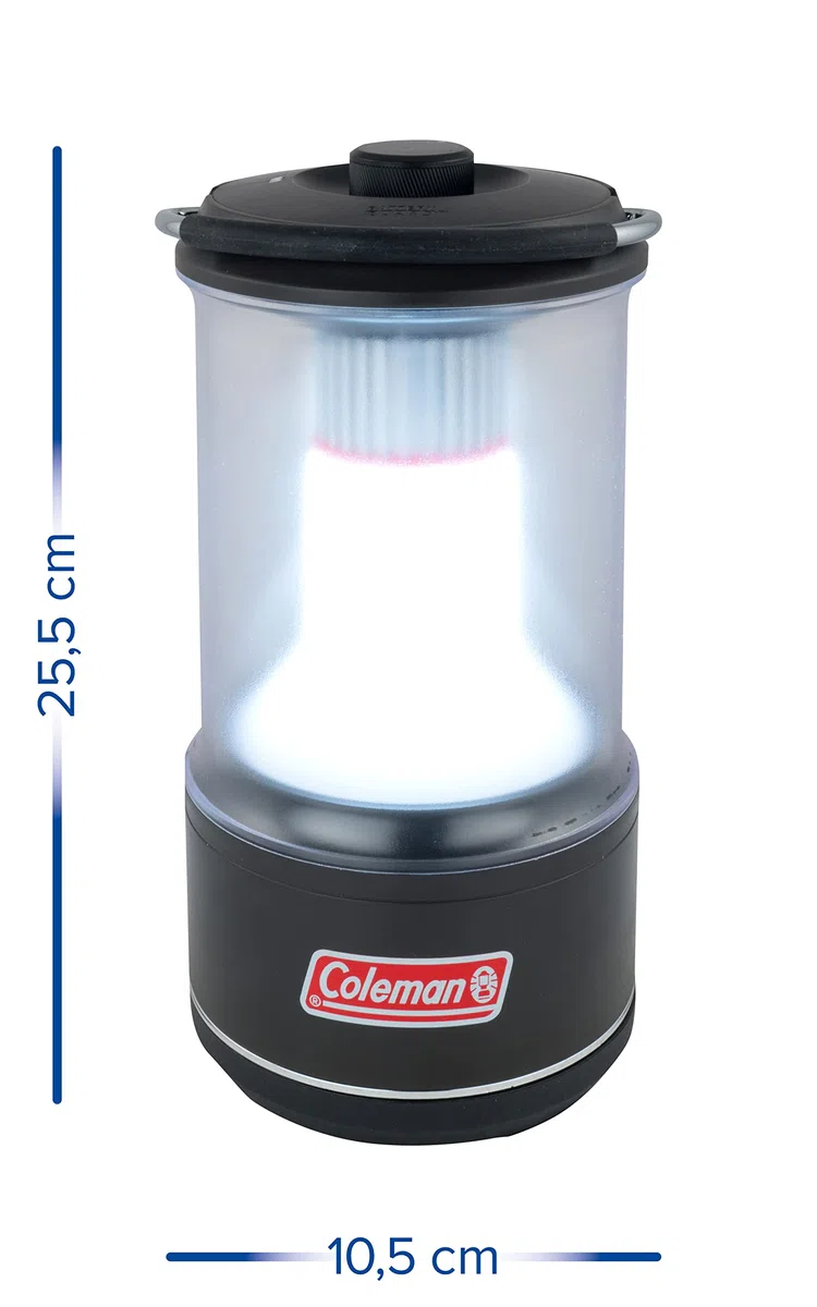 Coleman Lanterna LED Batteryguard Lumens, Super Bright High Power CREE LED Lamp, Portatile Compact Camping Light Lantern