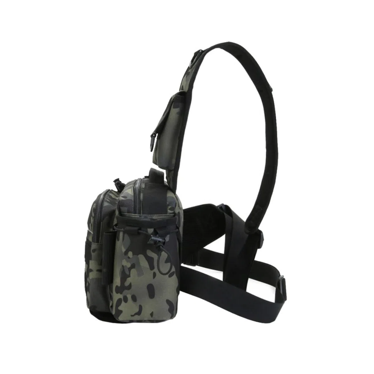 Borsa per Canne da Pesca in Nylon, Tracolla Regolabile, Compatta | Festa Estiva, Organizer Portatile per Lenze e Ganci, Pratico per Pesca, Poliestere e Nylon