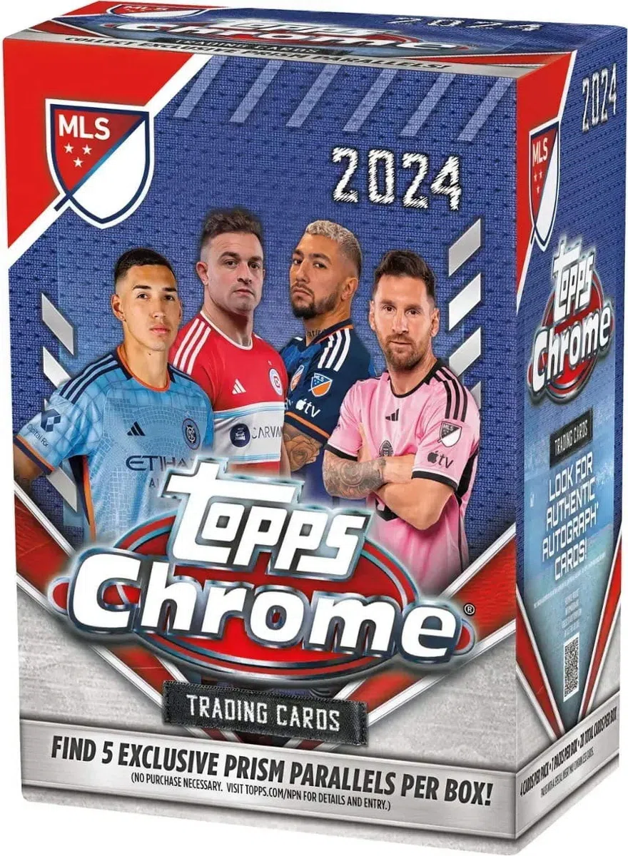 Topps - MLS Topps Chrome Value Box Carte da collezione - 28 carte