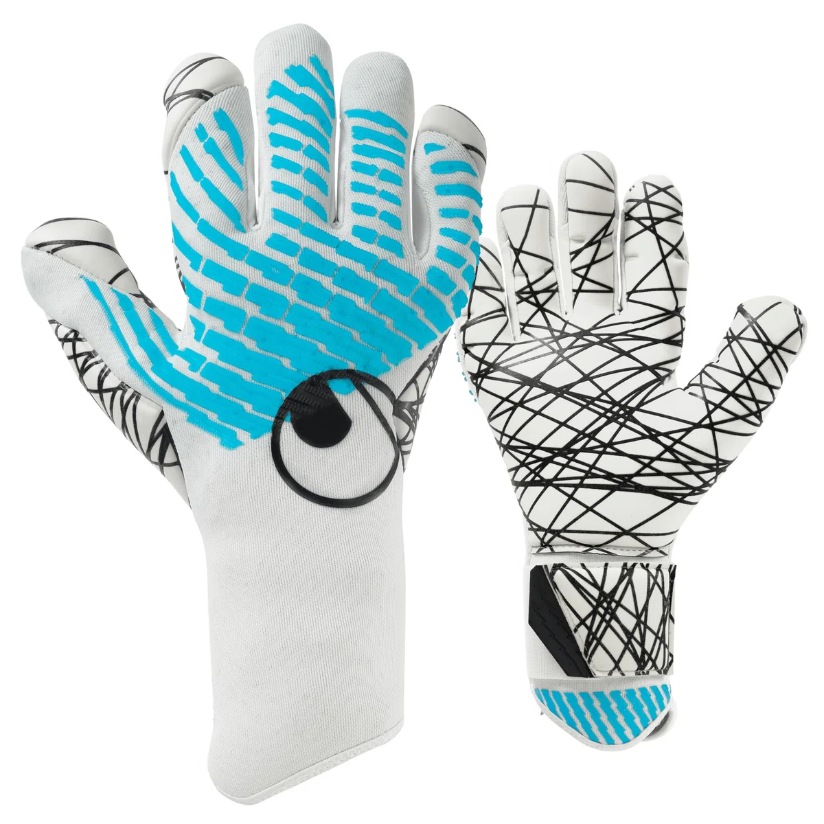 uhlsport Cybertec Ultragrip Sc - Guanti da Portiere di Calcio Bambini e Adulti