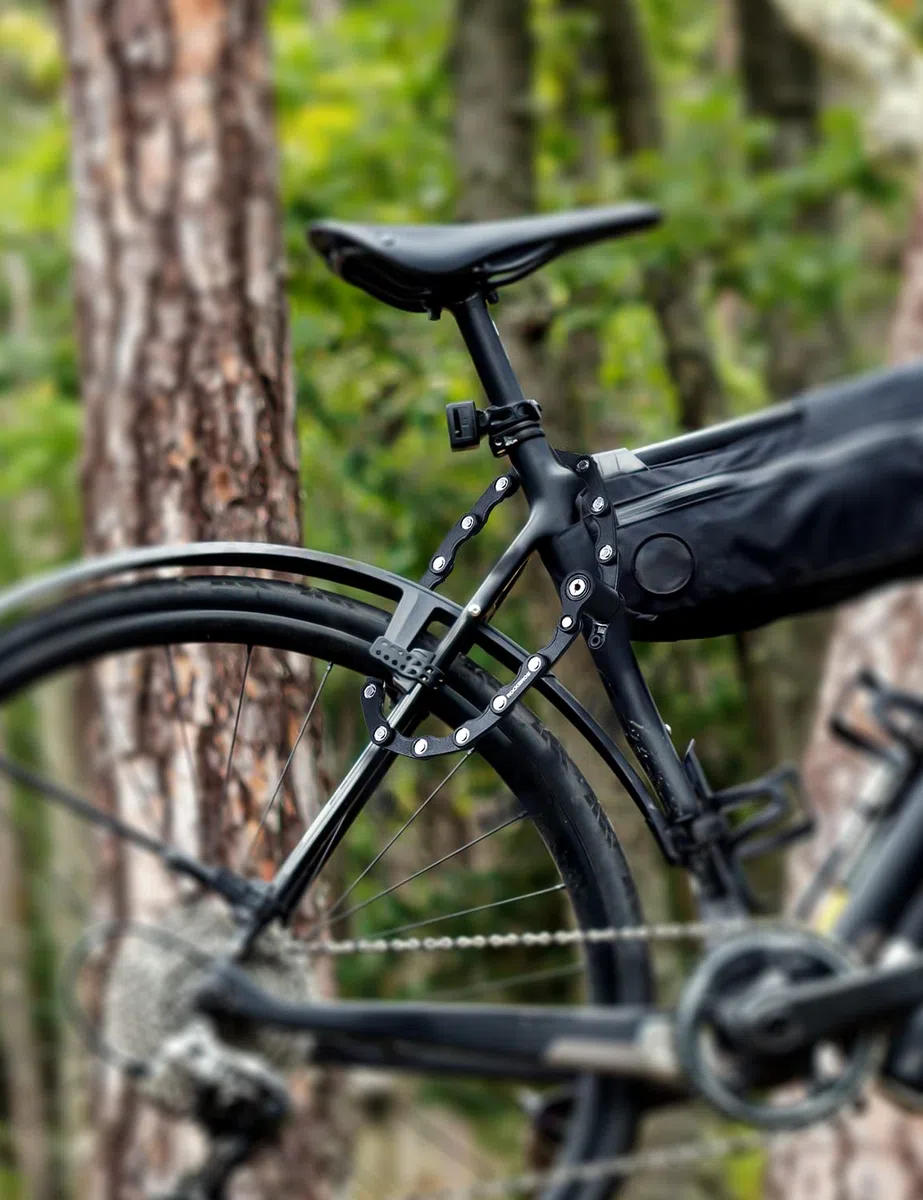 ROCKBROS Lucchetto Antifurto per Bici Lucchetto Pieghevole 2 Modelli Disponibili con Chiave e Serratura a Combinazione a Forma di Cubo con Supporto per Lucchetto