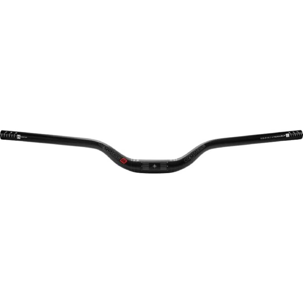 ERGOTEC Manubrio MTB Riser Bar 50 i 35,0 mm Diametro del morsetto del manubrio: 35,0 mm | Larghezza del manubrio: 780 mm | Gri