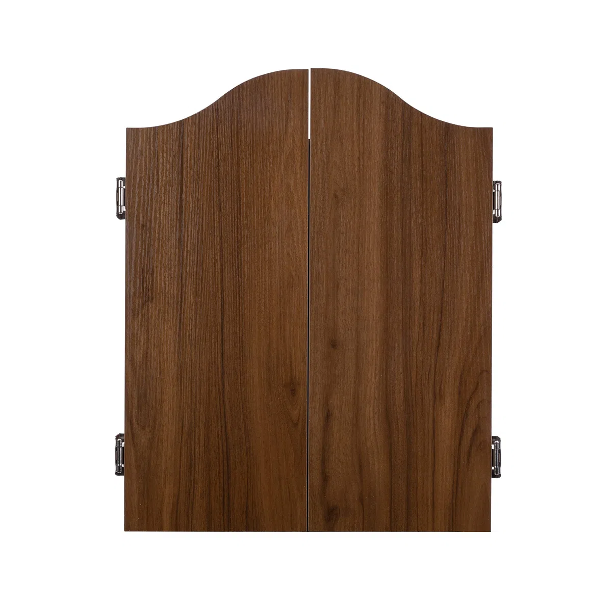 Engelhart - 065016-M - Bersagli Standard Armadio di Legno, Inclusi Freccette di Sisal da Competizione, 6 Freccette in Ottone 18 gr, Gessi e Spugna (Castagna)