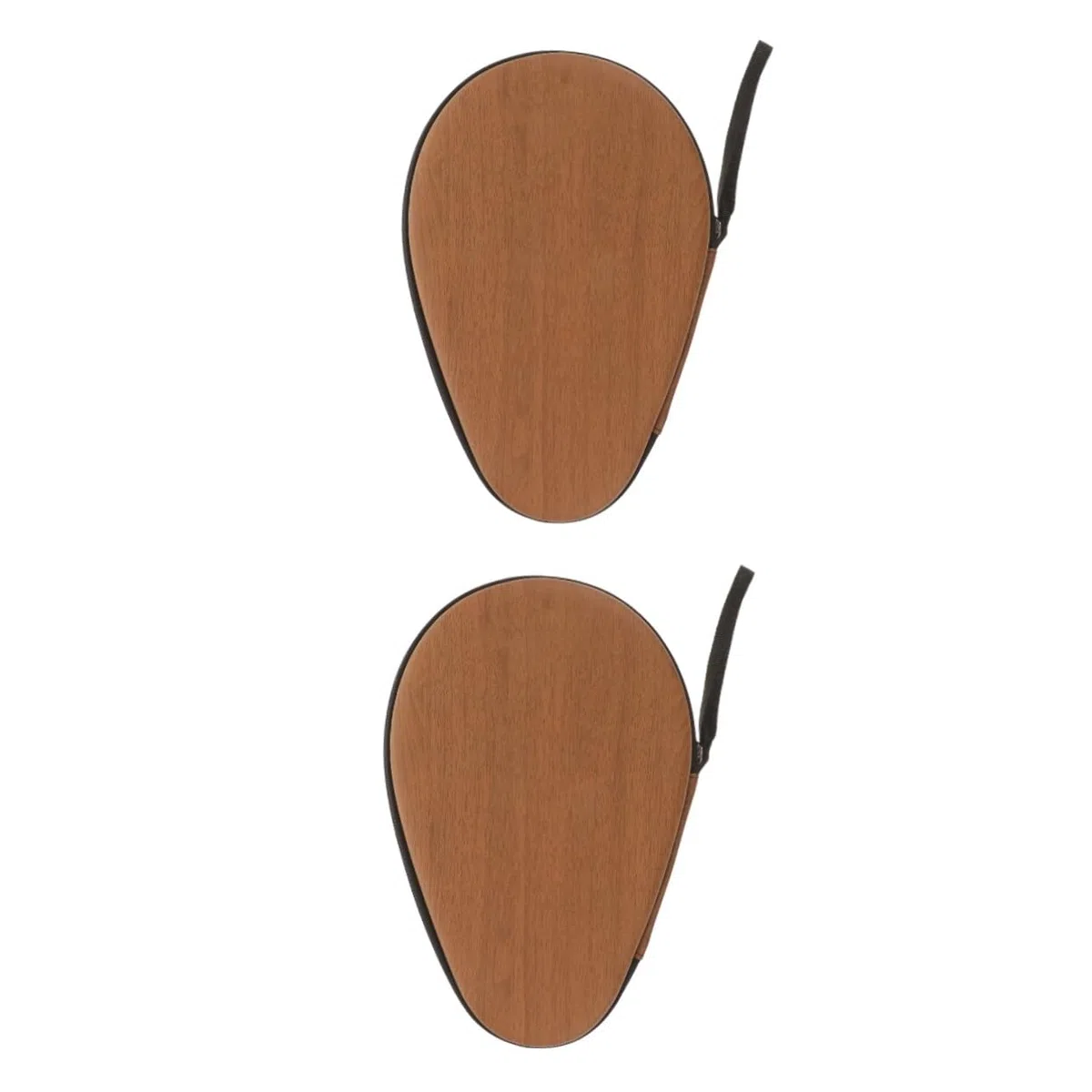 Toyvian 2 Custodia per Racchette Pong Imbottita per Racchette con Cerniera Protezione e Organizzazione per Attrezzature Design Facile Trasporto