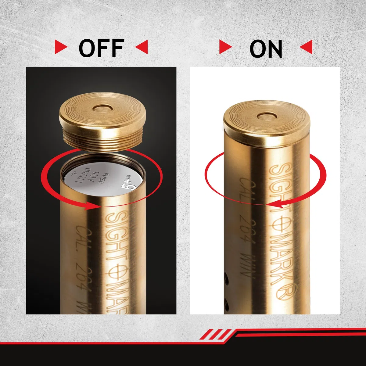 LASER COLIMADOR CAL. 7mm, .338, .264