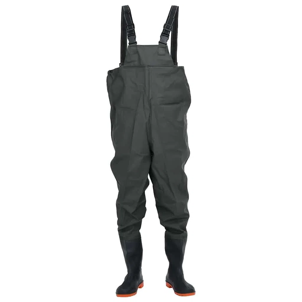 Generico Wader da Pesca con Pettorina e Stivali Verde Scuro Taglia 43,Articoli Sportivi,Ricreazione all'aperto,Pesca,Salopette per Pesca e caccia-4016977