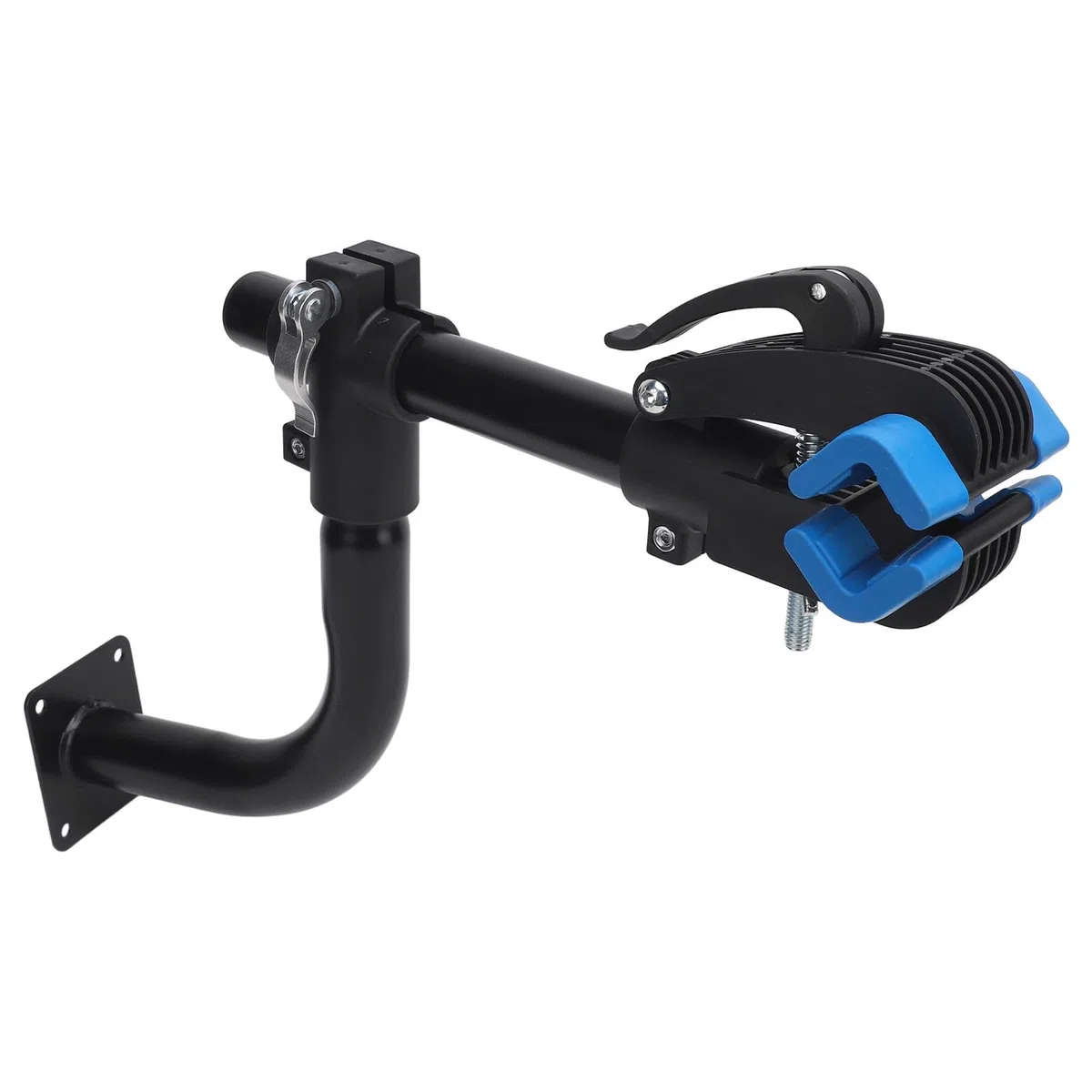 Cocoarm Cavalletto per Riparazione Bici da Parete, Morsetto per Riparazione Bici in Acciaio Inossidabile con Braccio Rotante Regolabile da 30 Mm a 75 Mm, capacità di 30 Kg per Garage per Mountain