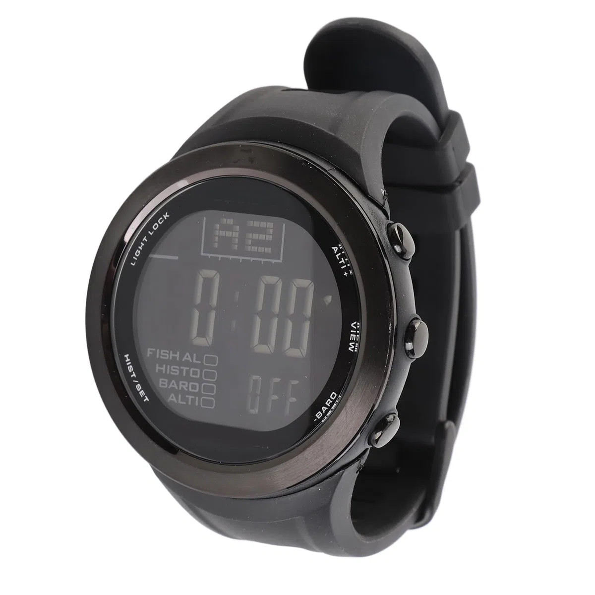 Orologio Barometro da Pesca, Altimetro da Esterno Multifunzionale, Orologio da Pesca con Monitoraggio di 6 Punti di e Pressione dell'aria 24 Ore su 24, Ideale per Accessori Regalo per i