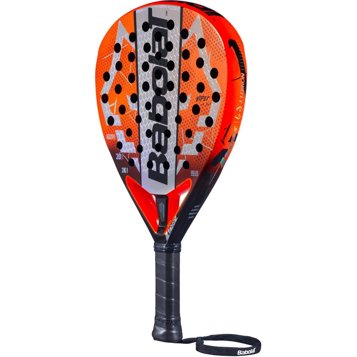 Babolat Viper Juan Lebrón 3.0 2026– Racchetta da Padel Professionale, Massima Potenza e Precisione, Edizione Signature Juan Lebrón