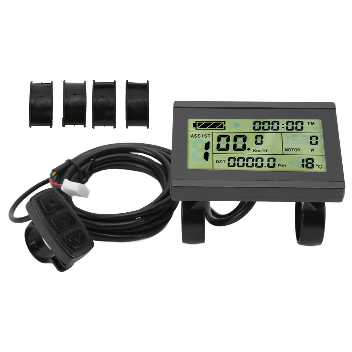 Display per bici elettrica, display LCD3 con connettore per computer da ciclismo, controller KT per ciclisti, pendolari e appassionati di fitness