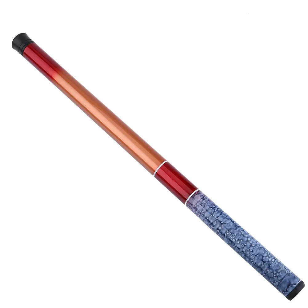 Canna da pesca telescopica, ultra leggera e ultra fine, canna da pesca in acciaio dolce 3,6M for principianti, pesca in fiume, viaggi e laghi