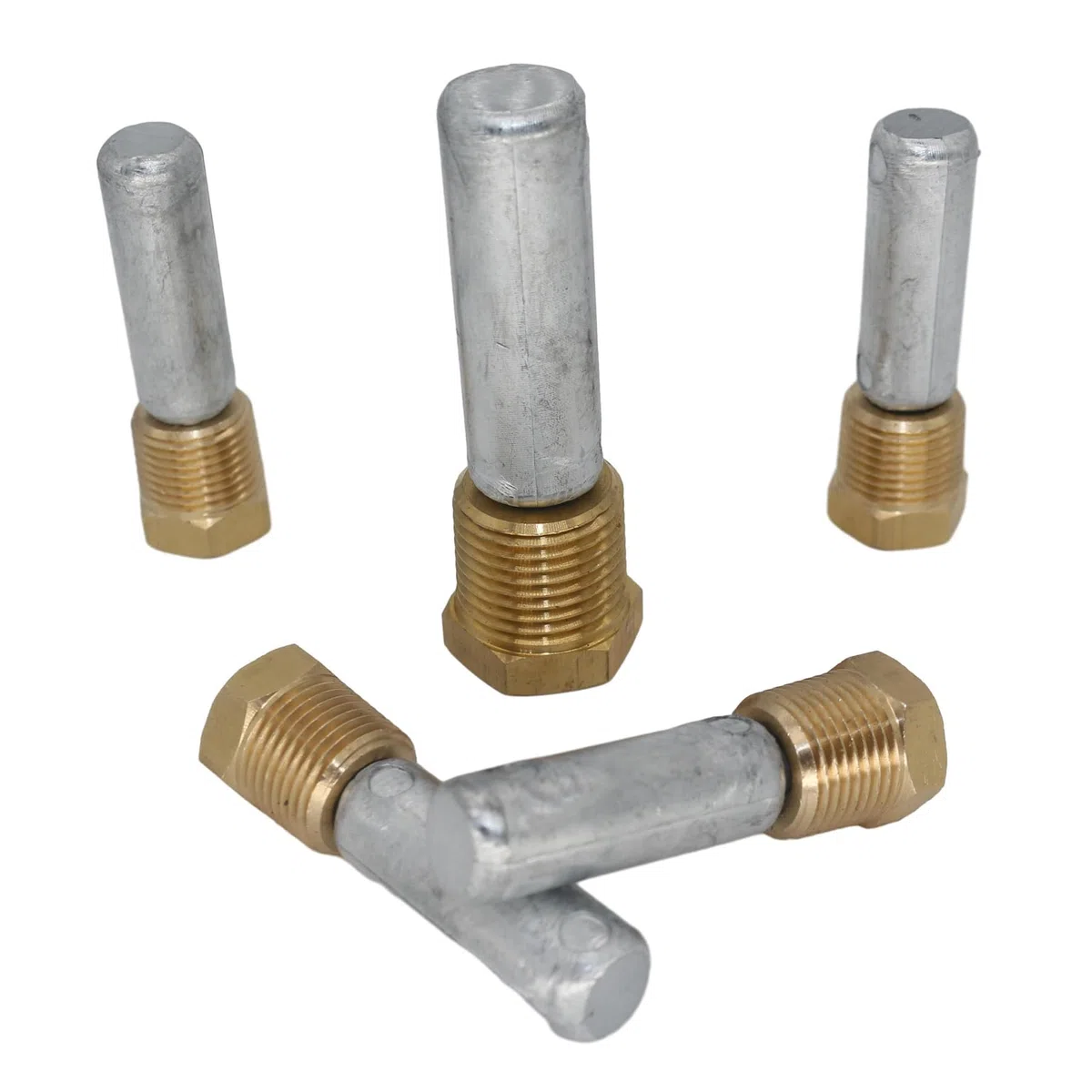 Anodo di zinco per Yanmar 6LY 6LPA 6LP e alcuni motori 4LHA 119574-18790 119574-44150, 5 pezzi